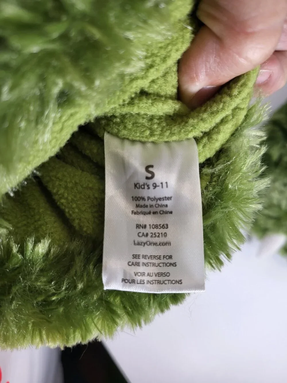 Lazy One Kids Dinosaur Claw Slippers – Size S (9–11), Green Plush‎ Monster Feet